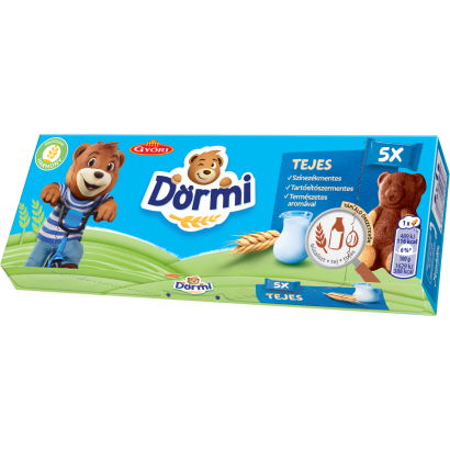 Dörmi tejes krémmel töltött puha piskóta 5 x 30 g (150 g)