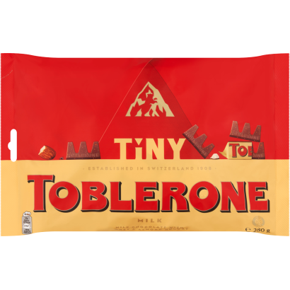 Toblerone Tiny tejcsokoládé mézzel és mandulával 280 g