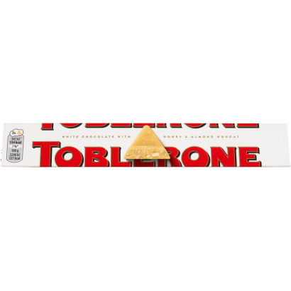 Toblerone fehércsokoládé mézzel és mandulával 100 g