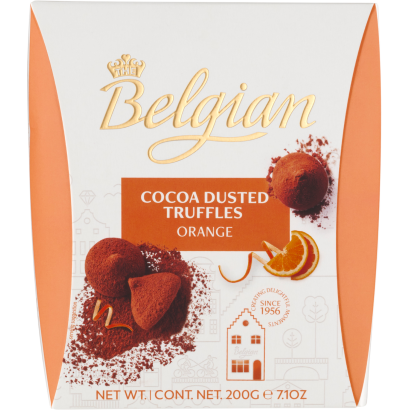 The Belgian Trüffel narancs darabkákkal 200 g