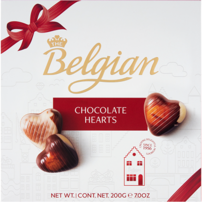 The Belgian Hearts csokoládé praliné 200 g