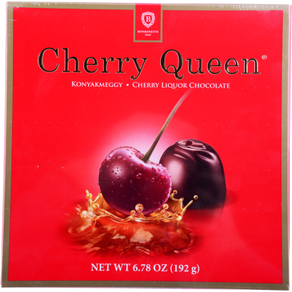 Roshen Cherry Queen étcsokoládés alkoholos-meggyes bonbon 192 g