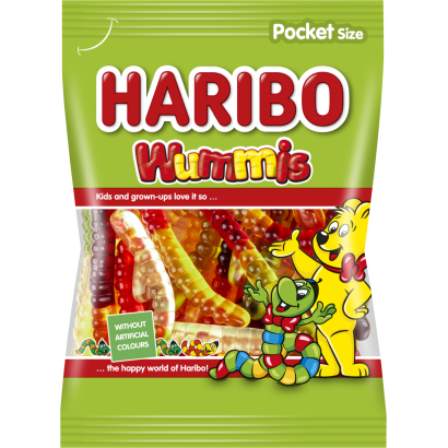 Haribo Wummis gyümölcsízű gumicukorka 100 g
