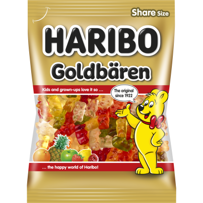 Haribo Goldbären gyümölcsízű gumicukorka 200 g