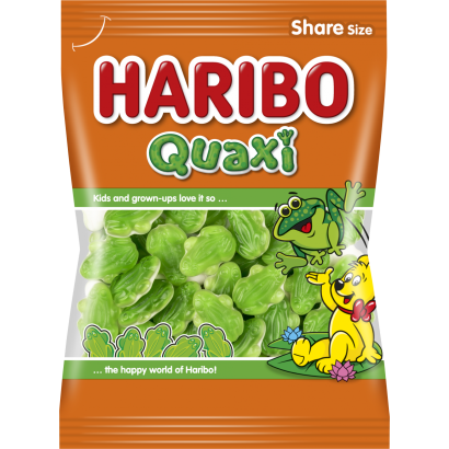 Haribo Quaxi gyümölcsízű gumicukor habcukorral 200 g