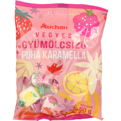 Auchan Kedvenc puhakaramella 60 g