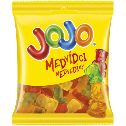 JOJO vegyes gyümölcsízű gumicukorka 80 g