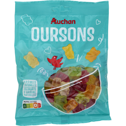 Auchan Kedvenc mackó gumicukor 200 g