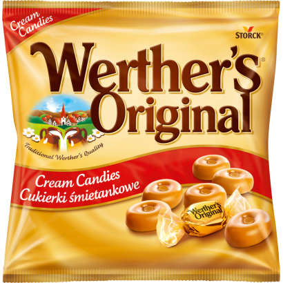 Werther's Original tejszínes töltetlen keménycukorka 90 g