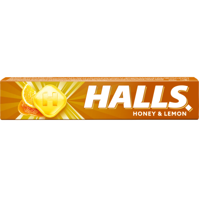 Halls citromízű, mézes, töltetlen keménycukorka 33,5 g