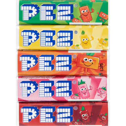 Pez vegyes gyümölcsízű cukorka 8,5 g