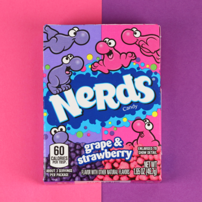 Wonka Nerds Grape and Strawberry  47g