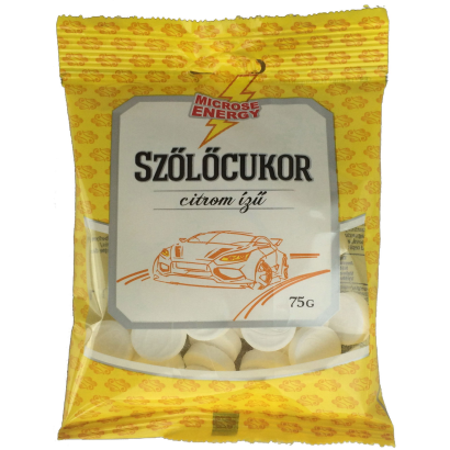Szőlőcukor citrom tabletta 75 g