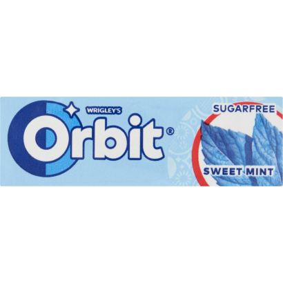 Orbit Sweetmint mentaízű cukormentes rágógumi édesítőszerrel 14 g