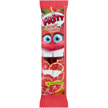 Fritt eper ízesítésű rágócukorka C-vitaminnal 3 x 11,7 g (35 g)