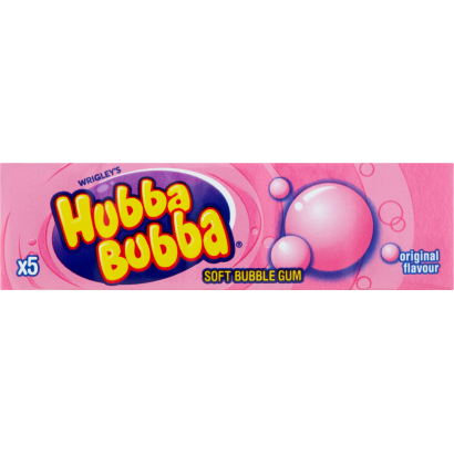 Hubba Bubba gyümölcsízű rágógumi 5 db 35 g