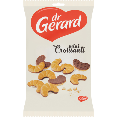 Dr Gerard Mini Croissants kakaós mázzal ropogós keksz 165 g