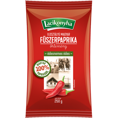 Lacikonyha II. osztályú magyar édesnemes édes fűszerpaprika őrlemény 250 g