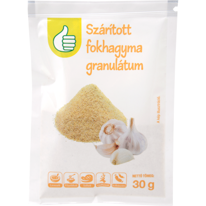 Auchan Tipp szárított fokhagyma granulátum 30 g