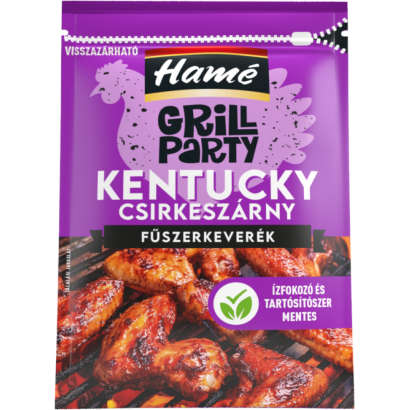Hamé Grill Kentucky csirkeszárnyak fűszerkeverék 28 g