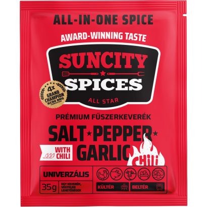 SunCity Spices Salt*Pepper*Garlic with Chili 35 g