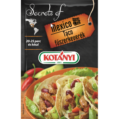 Kotányi Secrets of Mexico taco fűszerkeverék 20 g