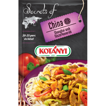 Kotányi Secrets of China Shanghai wok fűszerkeverék 20 g