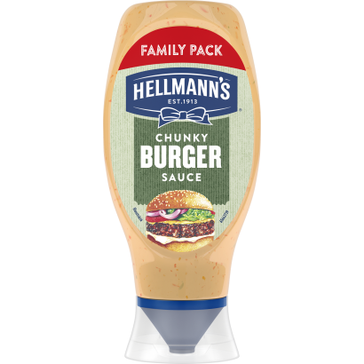HELLMANN'S Chunky Burger XL szósz 434 g