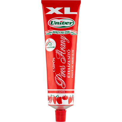 Univer Magyar Ízek XL Piros Arany csípős ételízesítő paprikakrém 240 g