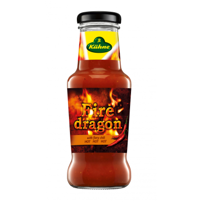 Kühne Fire Dragon csípős chili szósz 250 ml