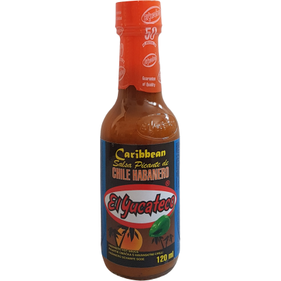 El Yucateco Salsa Habanera - CARIBBEAN 120ml