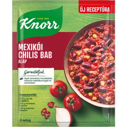KNORR Mexikói chillis bab alap 50 g