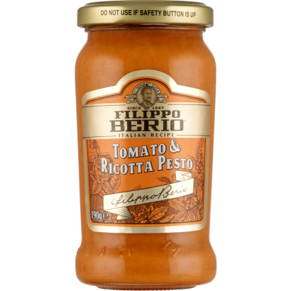 Filippo Berio ricottás paradicsomos pesto paradicsomos fűszerszósz 190 g