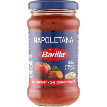 Barilla Napoletana paradicsomszósz hagymával és zöldfűszerekkel 200 g