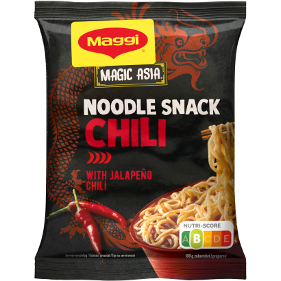 Maggi Magic Asia instant tészta chilis, ázsiai ízvilágú fűszerkeverékkel, napraforgóolajjal 62 g