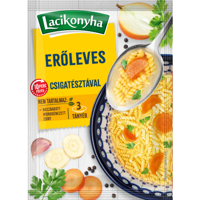 Lacikonyha erőleves csigatésztával 63 g