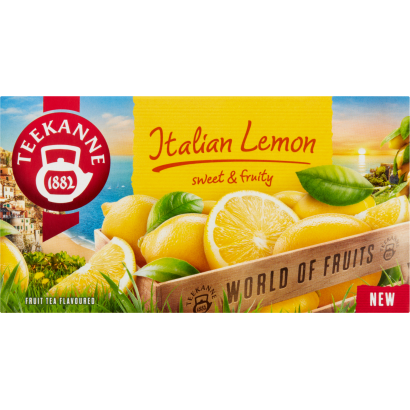 Teekanne Italian Lemon citrom és méz ízesítésű gyümölcstea keverék 20 filter 40 g
