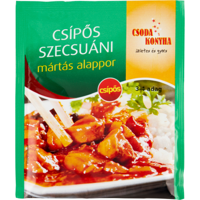 Csoda Konyha csípős szecsuáni mártás alappor 42 g