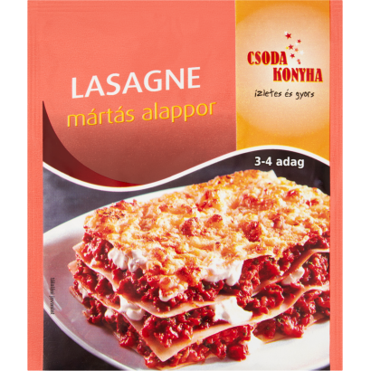 Csoda Konyha lasagne mártás alappor 48 g