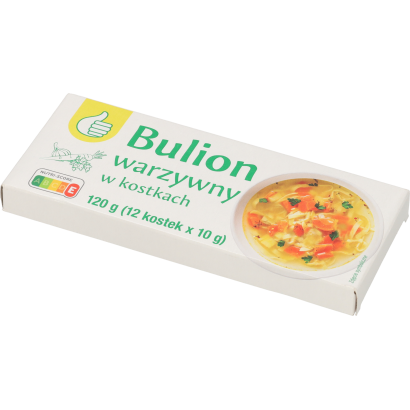 Auchan Tipp zöldségleves kocka 120 g (12 x 10 g)