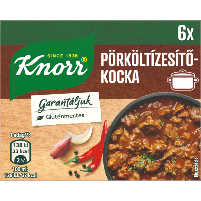 Knorr pörköltízesítő-kocka 6 x 10 g (60 g)
