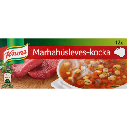 Knorr marhahúsleves-kocka 12 x 10 g (120 g)