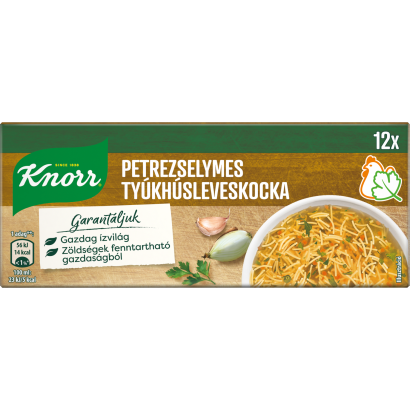 Knorr petrezselymes tyúkhúsleveskocka 12 x 10 g (120 g)