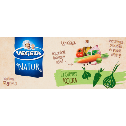 Vegeta Natur erőleves kocka 12 x 10 g (120 g)