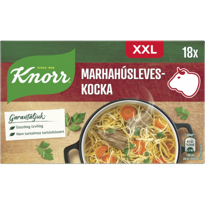 Knorr marhahúsleves-kocka 18 x 10 g (180 g)