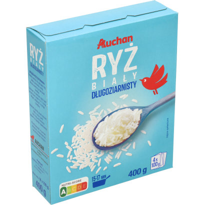 Auchan Kedvenc hosszúszemű rizs 400 g