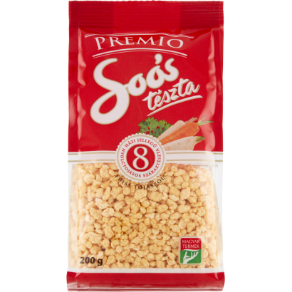 Soós Premio tarhonya házi jellegű 8 tojásos száraztészta 200 g