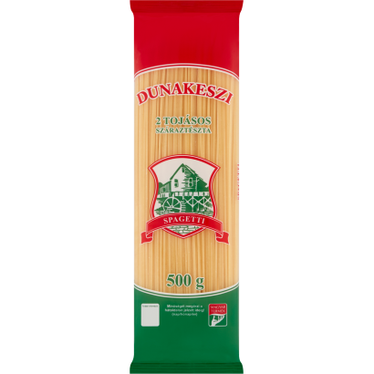 Dunakeszi spagetti 2 tojásos száraztészta 500 g