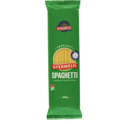 Gyermelyi Expressz Spaghetti durum száraztészta 500 g