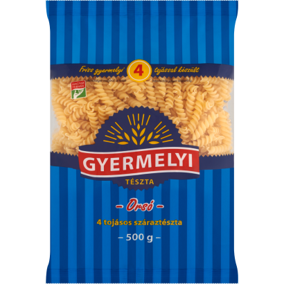 Gyermelyi orsó 4 tojásos száraztészta 500 g